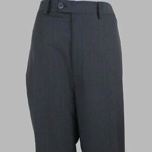 NWT Haggar Men's Gray No Iron Dress Pants Size 46W X 30L Big & Tall (C1923)